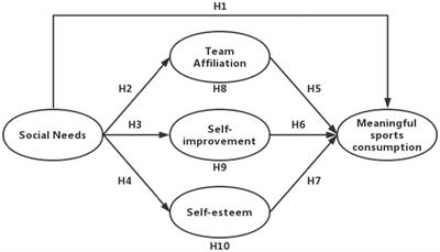 How can social needs impact on meaningful sports consumption?